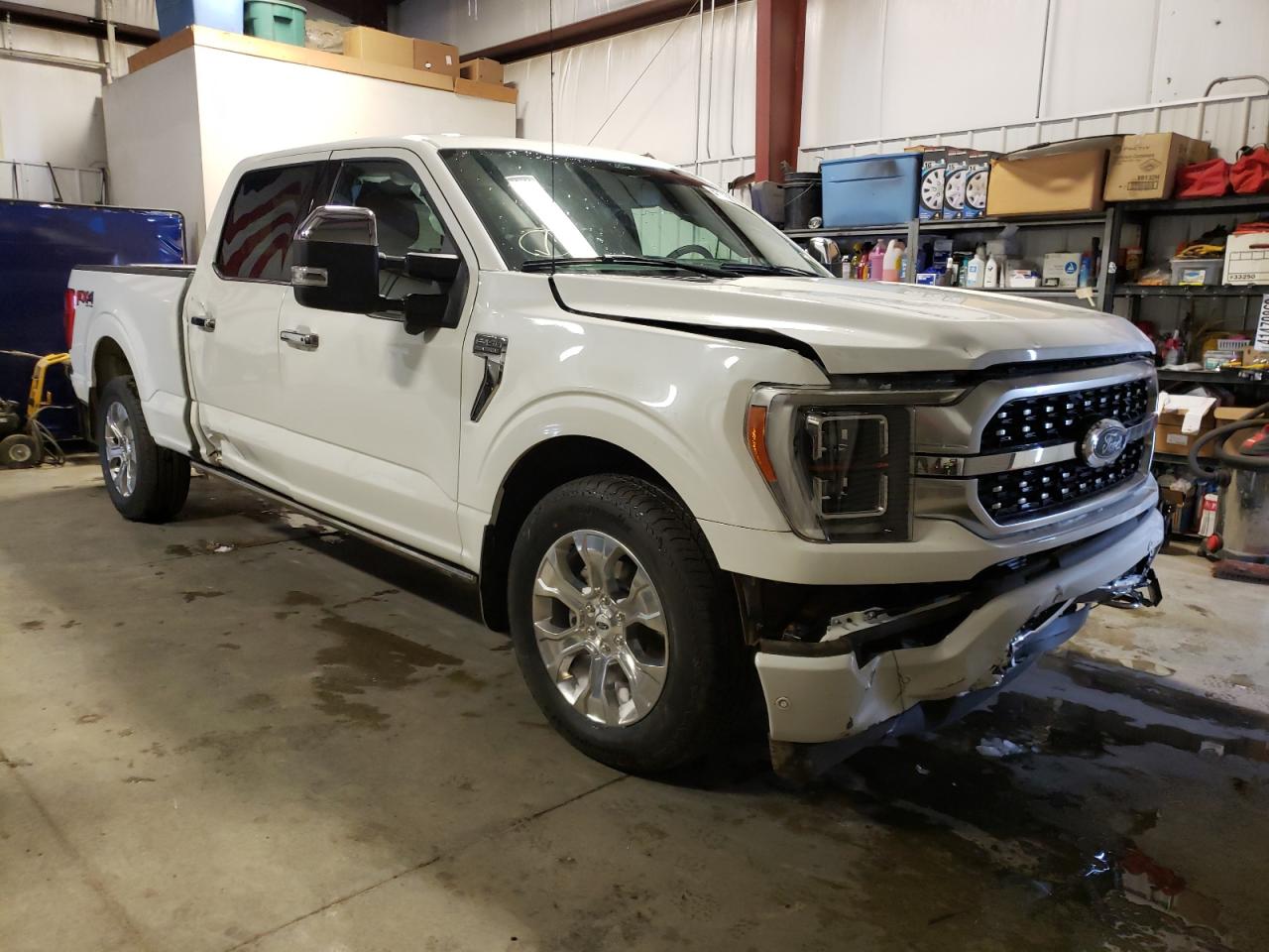 FORD F150 SUPER 2021 with VIN 1FTFW1E87MFB54897 - Photo from auction