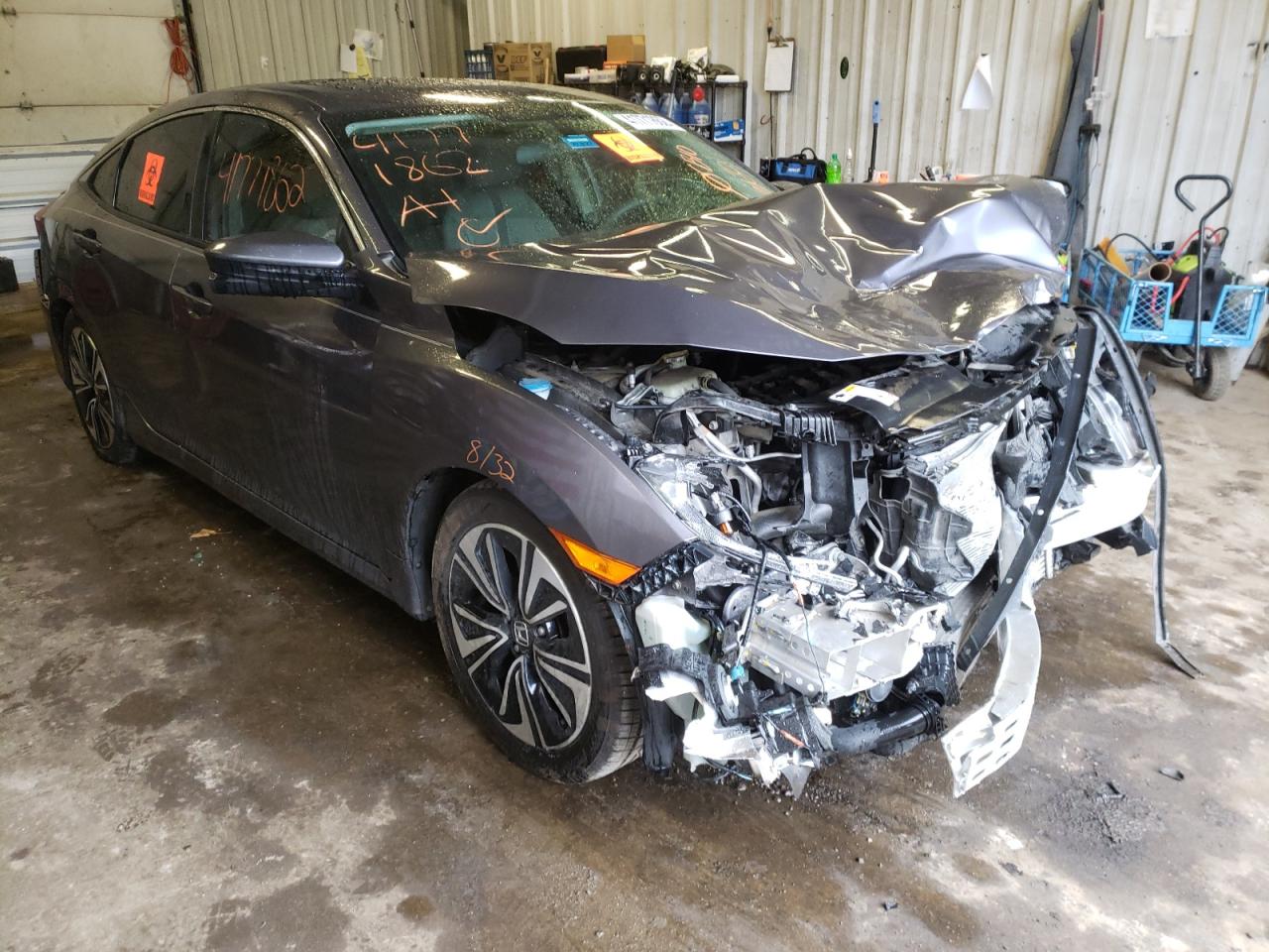 HONDA CIVIC EX 2016 with VIN 19XFC1F3XGE003739 - Photo from auction