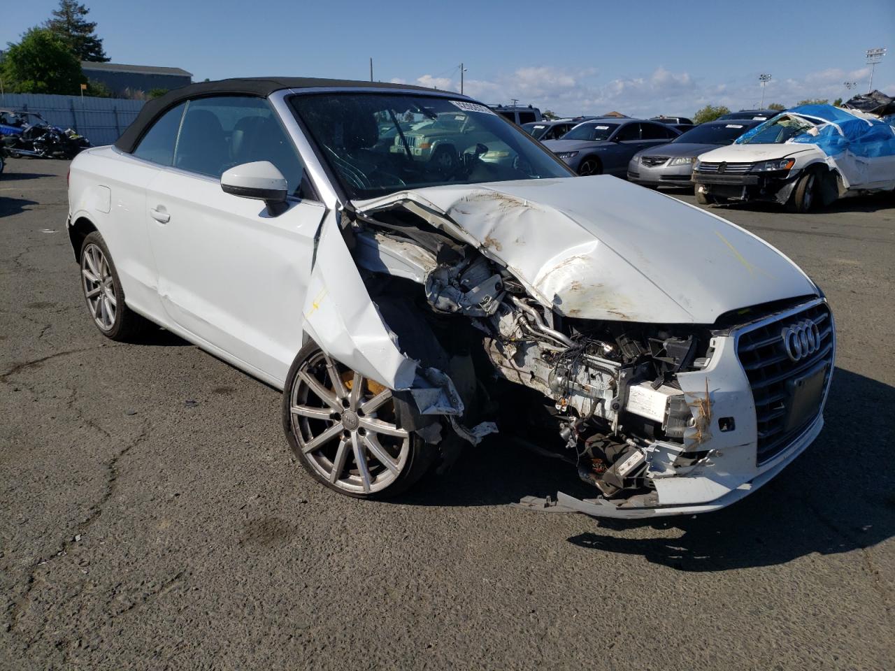 AUDI A3 PREMIUM 2015 with VIN WAU6CLFF8F1024867 - Photo from auction