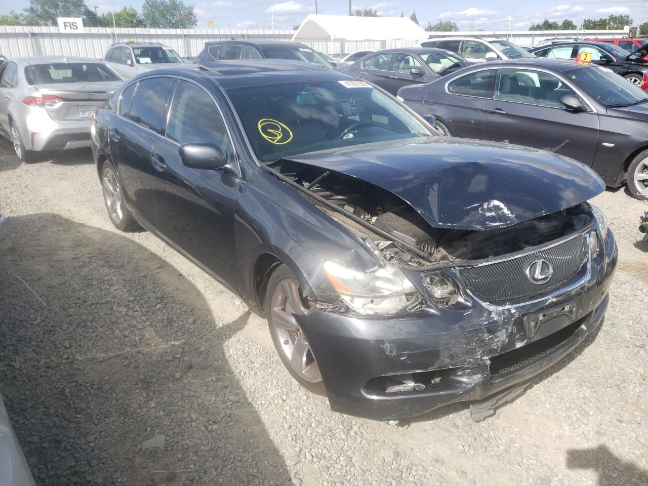 LEXUS GS 350 2007 with VIN JTHBE96S570026965 - Photo from auction