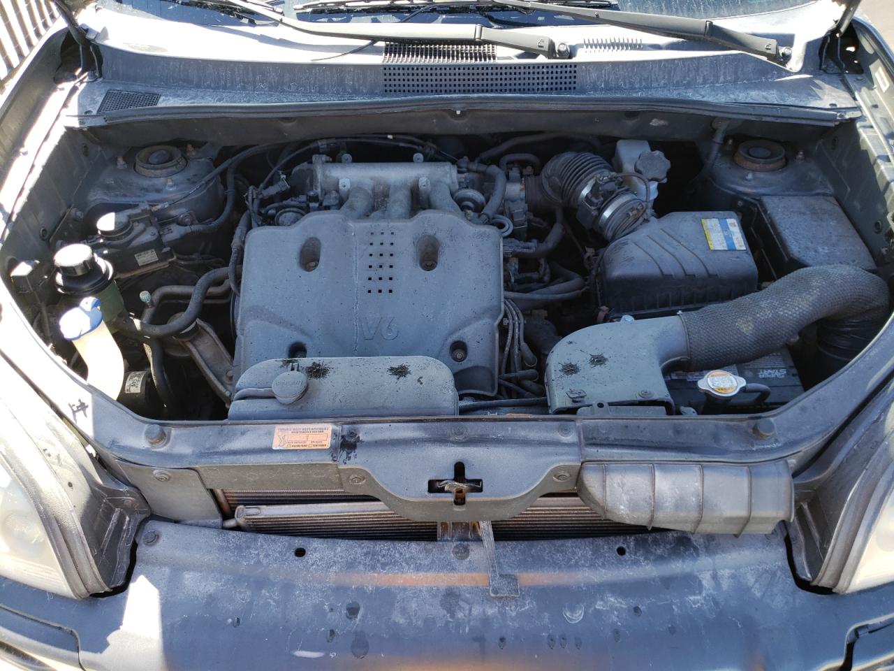 Photo 7 from auction – 2008 HYUNDAI TUCSON SE with VIN KM8JN72D88U853034
