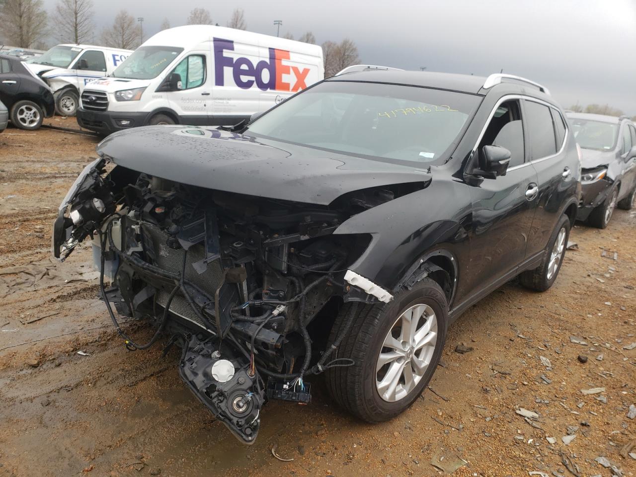 Photo 2 from auction – 2015 NISSAN ROGUE S with VIN KNMAT2MV9FP507573