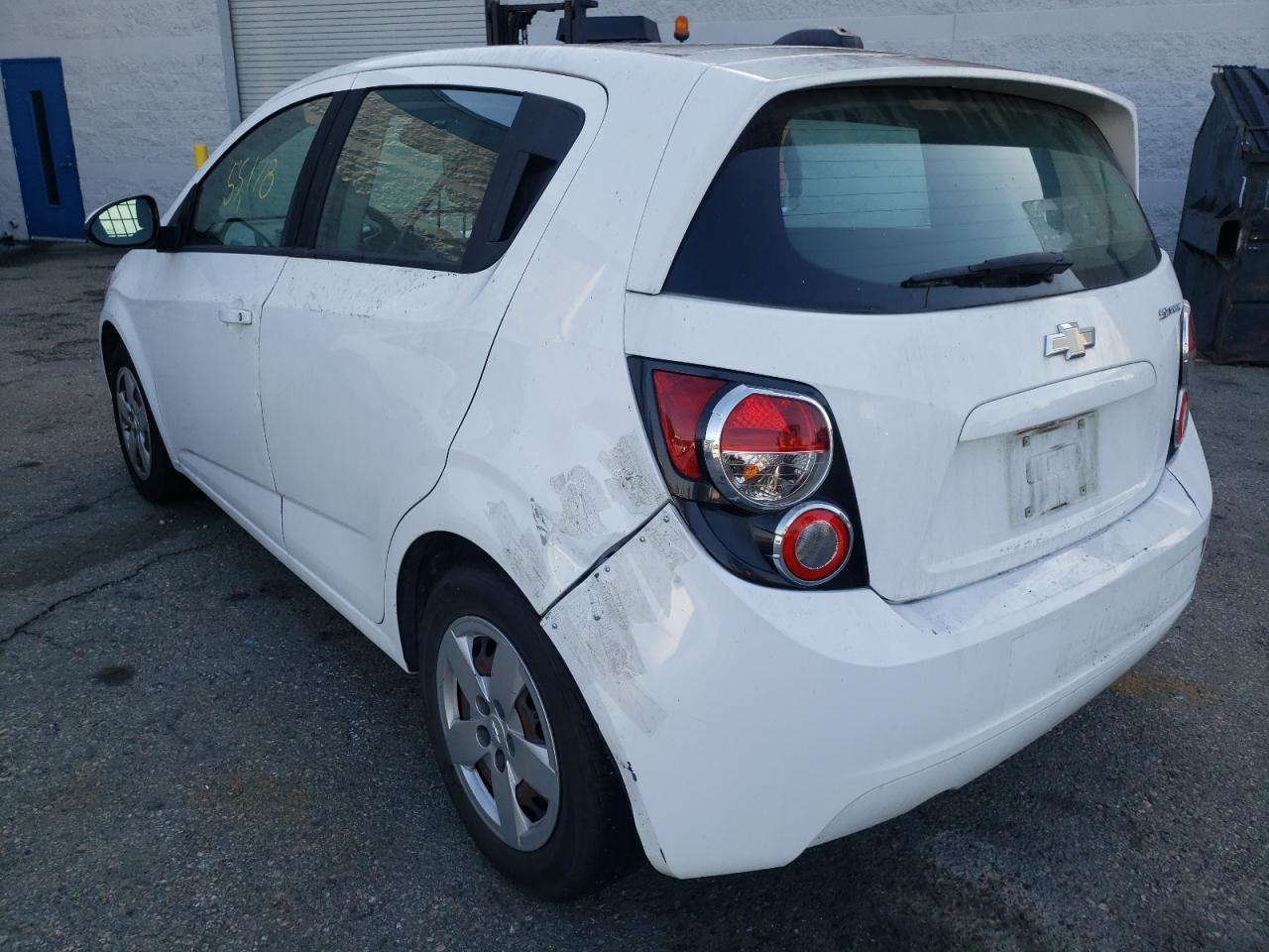 Photo 3 from auction – 2016 CHEVROLET SONIC LS with VIN 1G1JA6SH6G4156580