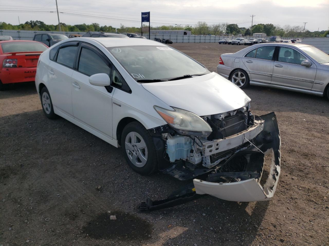 TOYOTA PRIUS 2011 with VIN JTDKN3DU8B0288331 - Photo from auction