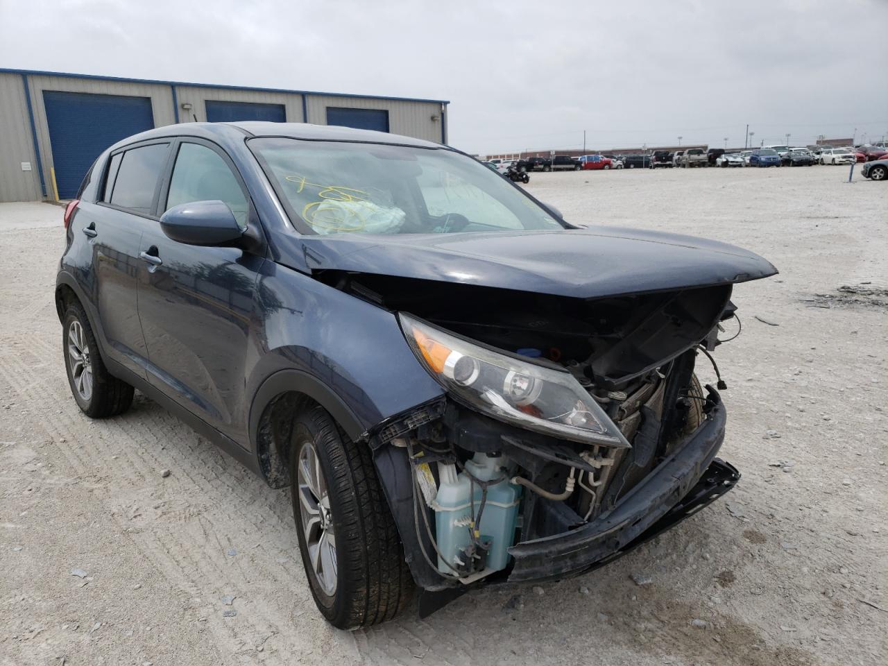 KIA SPORTAGE B 2014 with VIN KNDPB3AC9E7555756 - Photo from auction