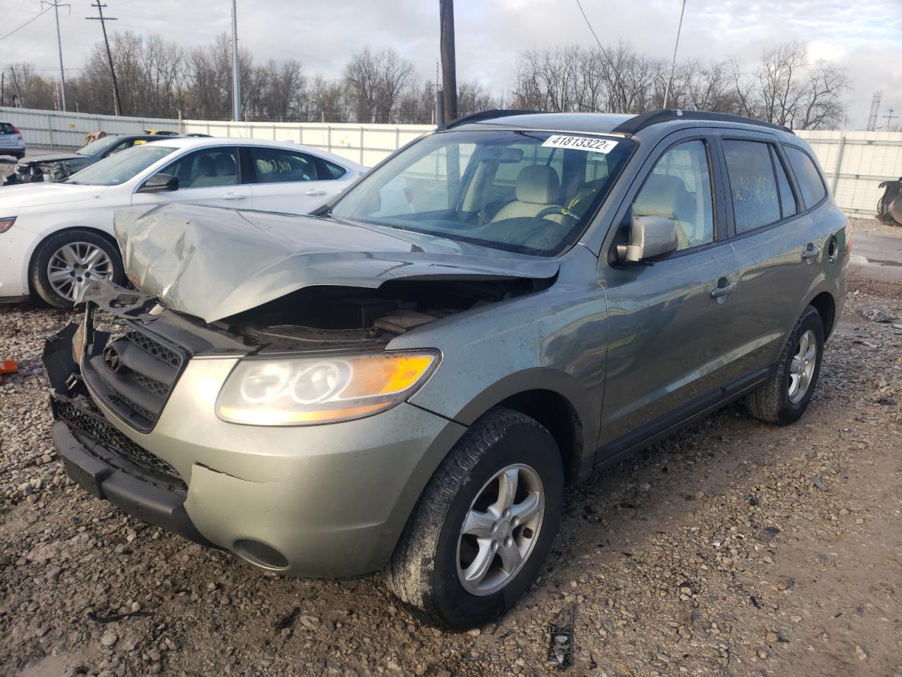Photo 2 from auction – 2008 HYUNDAI SANTA FE G with VIN 5NMSG13D48H183455