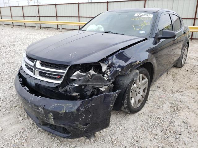 Photo 2 from auction – 2012 DODGE AVENGER SE with VIN 1C3CDZAB7CN243399