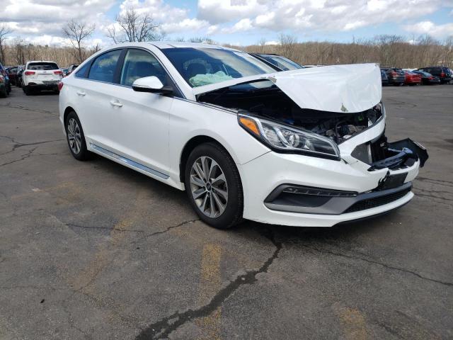 HYUNDAI SONATA SPO 2017 with VIN 5NPE34AF6HH518944 - Photo from auction