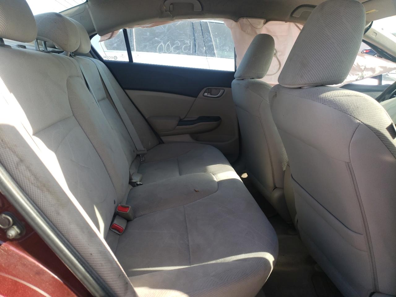 Photo 6 from auction – 2012 HONDA CIVIC LX with VIN 19XFB2F57CE061697