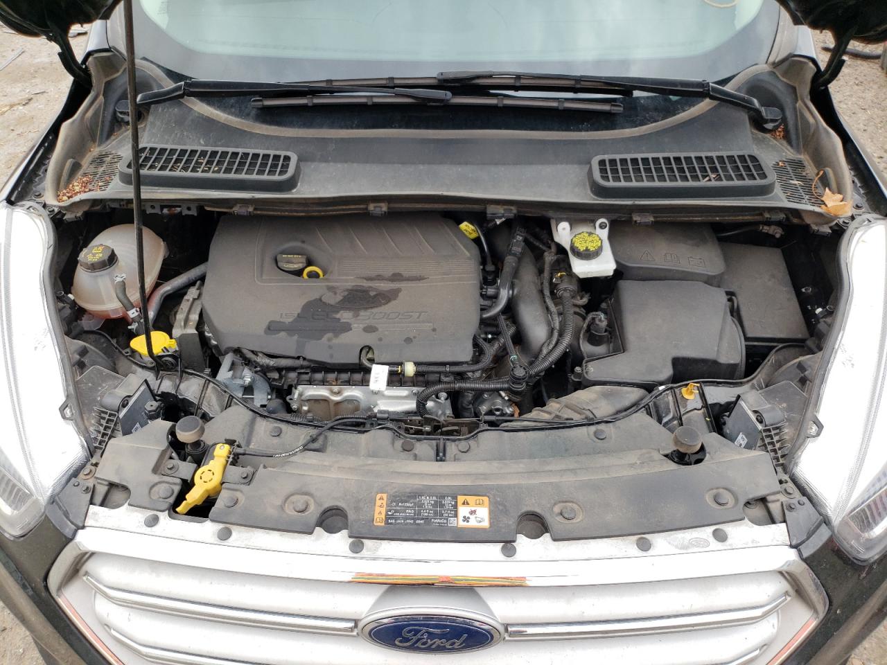 Photo 7 from auction – 2018 FORD ESCAPE SEL with VIN 1FMCU9HD3JUB83476