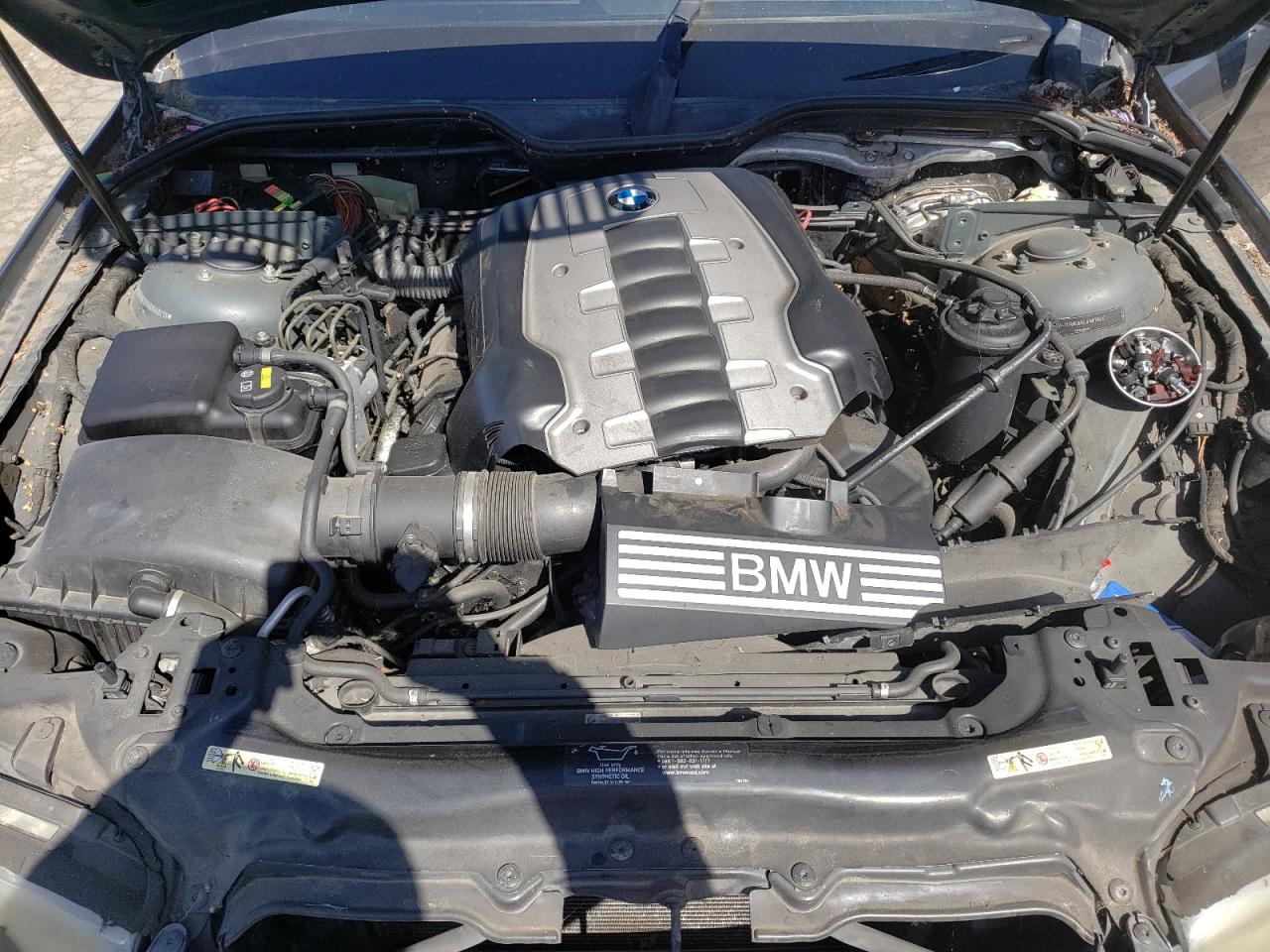 Photo 7 from auction – 2004 BMW 745 LI with VIN WBAGN63424DS49218