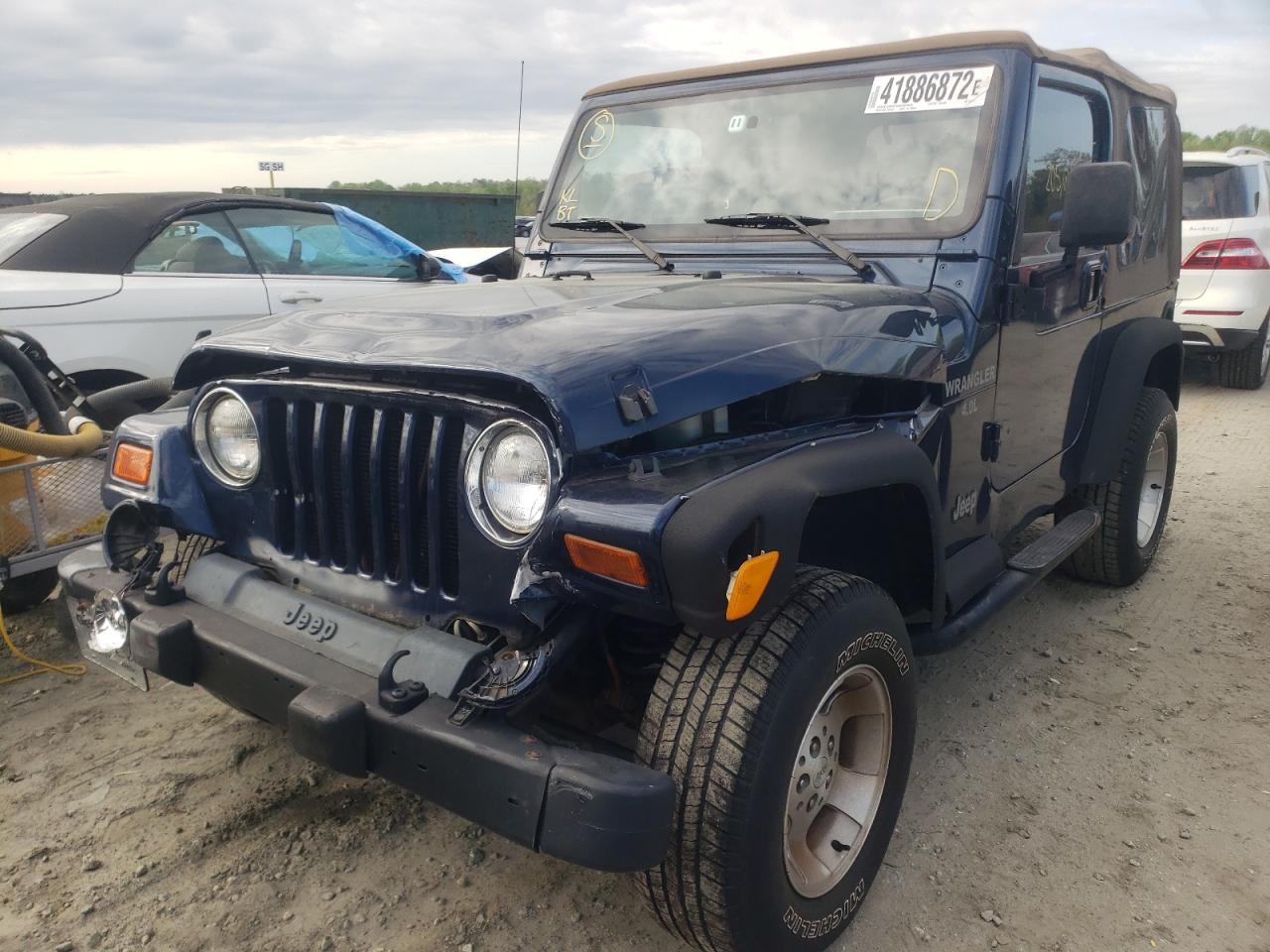 Photo 2 from auction – 2001 JEEP WRANGLER / with VIN 1J4FA49S91P305261