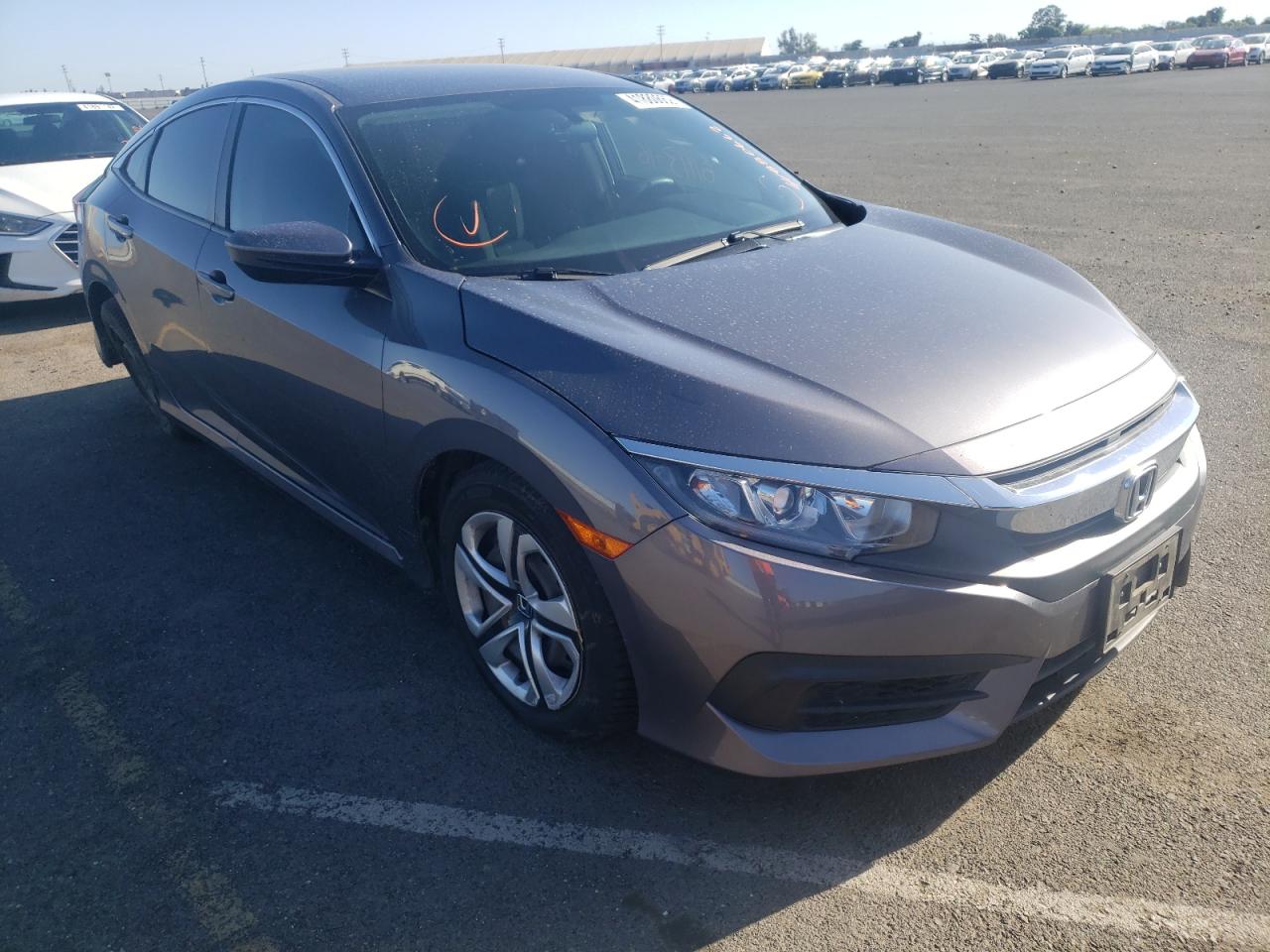 HONDA CIVIC LX 2016 with VIN 19XFC2F59GE241167 - Photo from auction