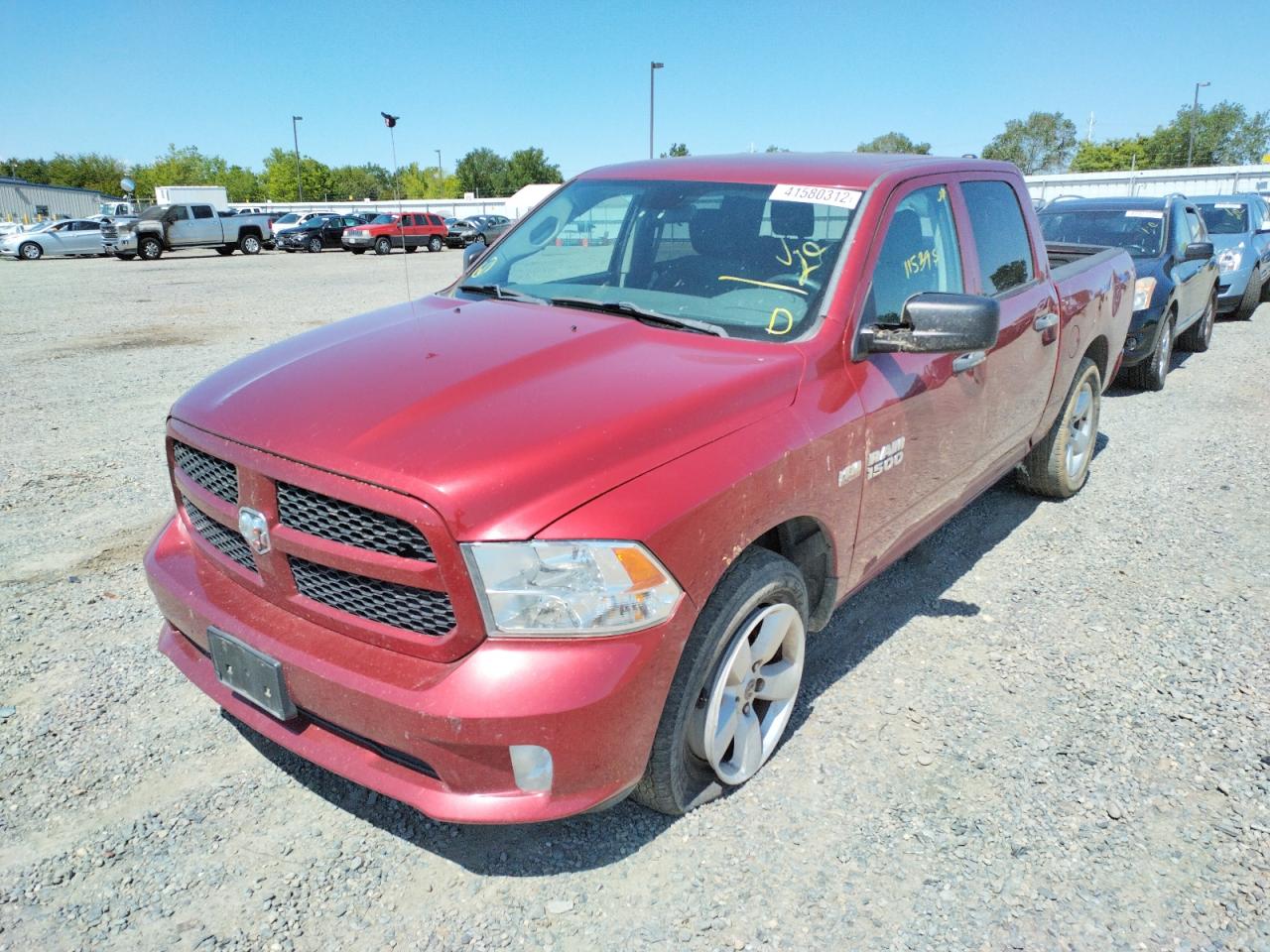 Photo 2 from auction – 2014 RAM 1500 ST with VIN 1C6RR6KT5ES140569