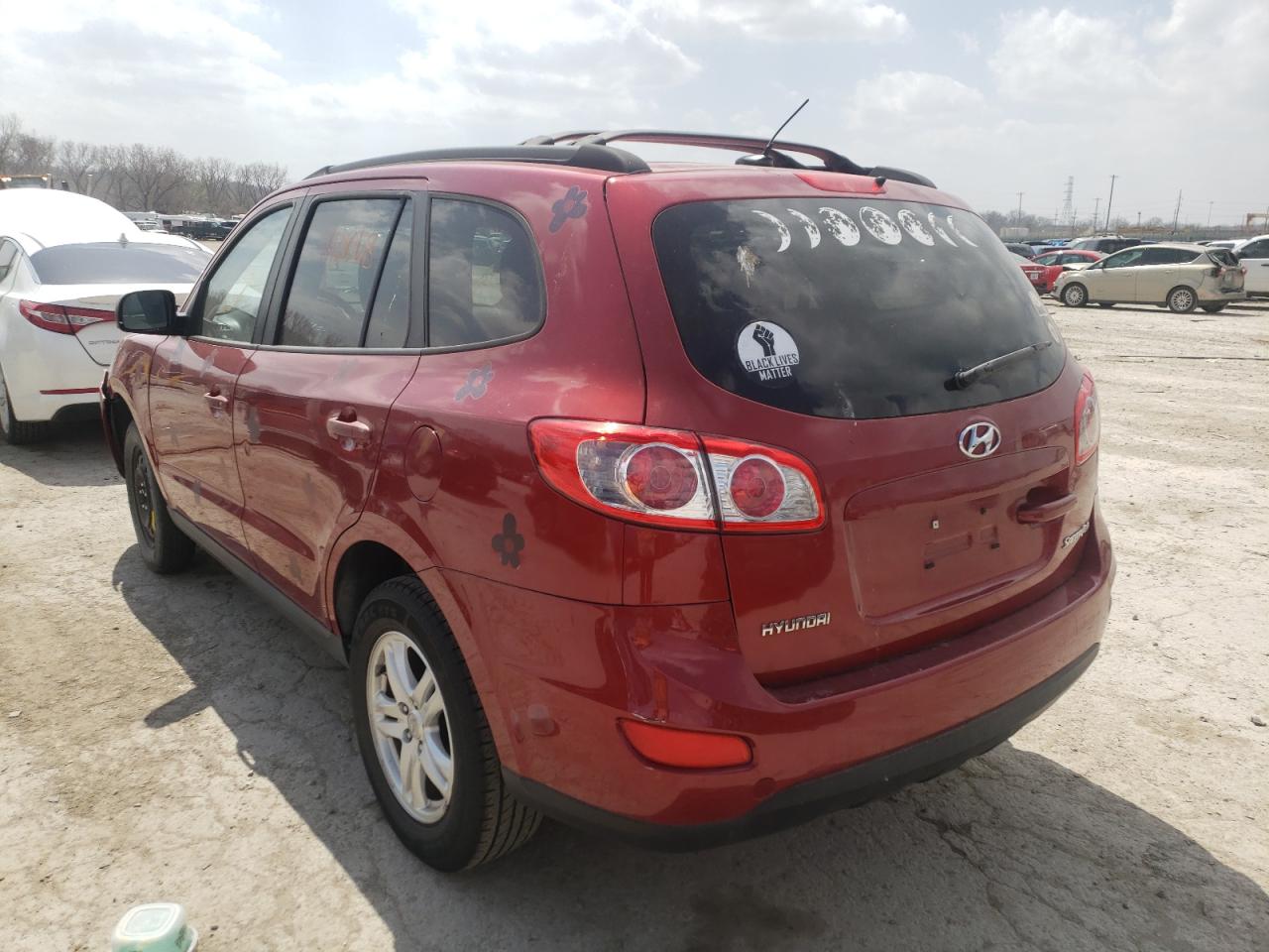 Photo 3 from auction – 2010 HYUNDAI SANTA FE G with VIN 5NMSG3AB2AH348003