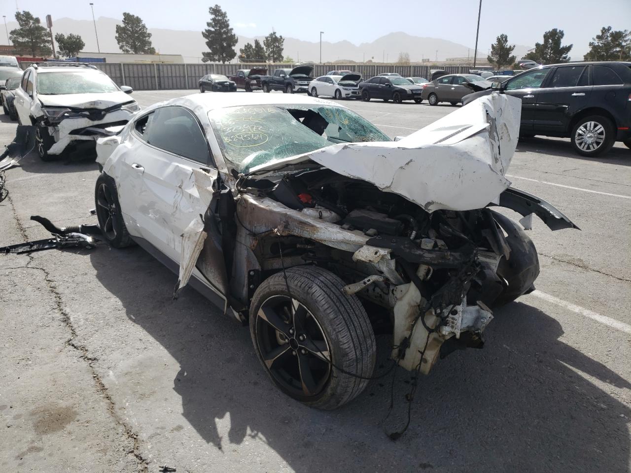 FORD MUSTANG 2019 with VIN 1FA6P8TH9K5187935 - Photo from auction