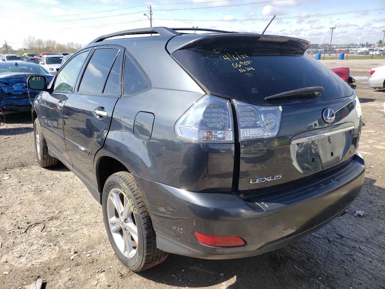 Photo 3 from auction – 2008 LEXUS RX 400H with VIN JTJHW31U982069030