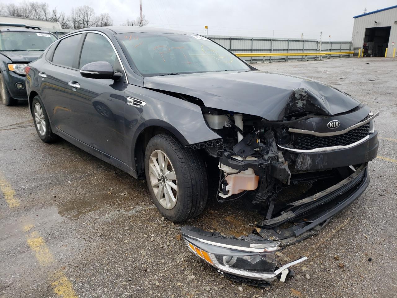 KIA OPTIMA LX 2016 with VIN KNAGT4L34G5112300 - Photo from auction