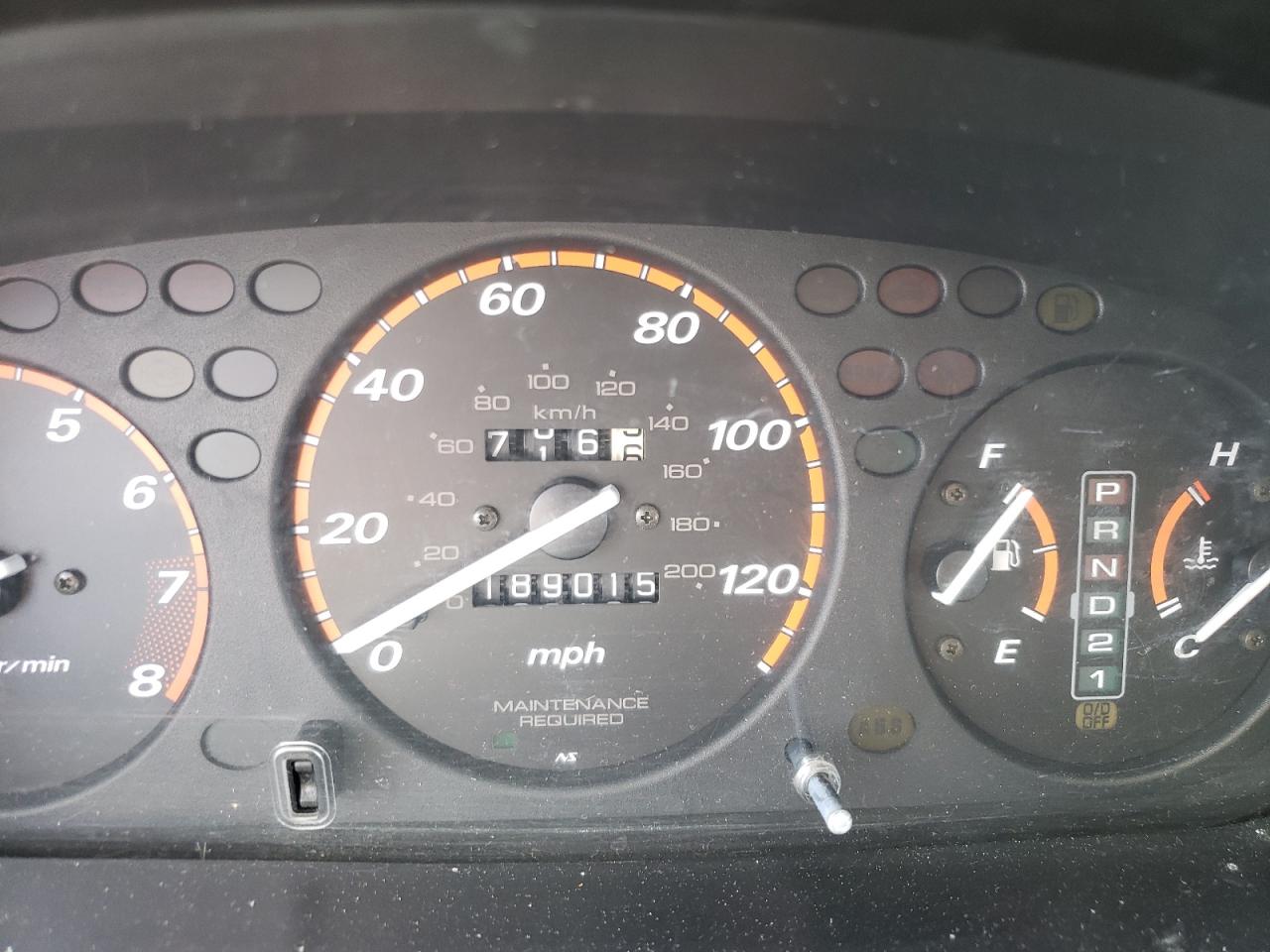 Photo 8 from auction – 2000 HONDA CR-V EX with VIN JHLRD1867YC048876