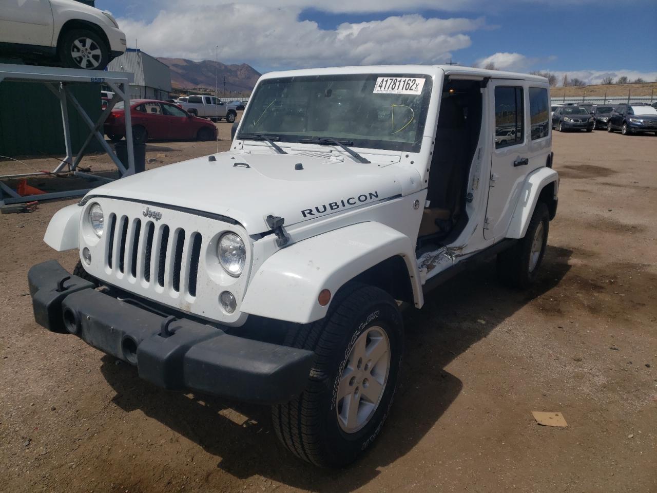 Photo 2 from auction – 2014 JEEP WRANGLER U with VIN 1C4BJWFGXEL261638