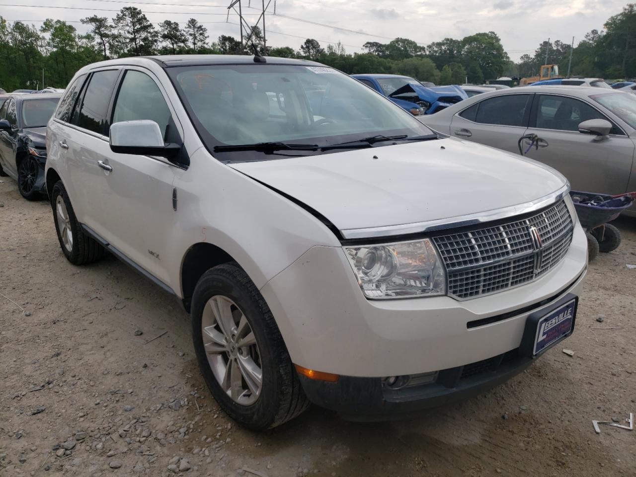 LINCOLN MKX 2010 with VIN 2LMDJ6JC8ABJ00549 - Photo from auction