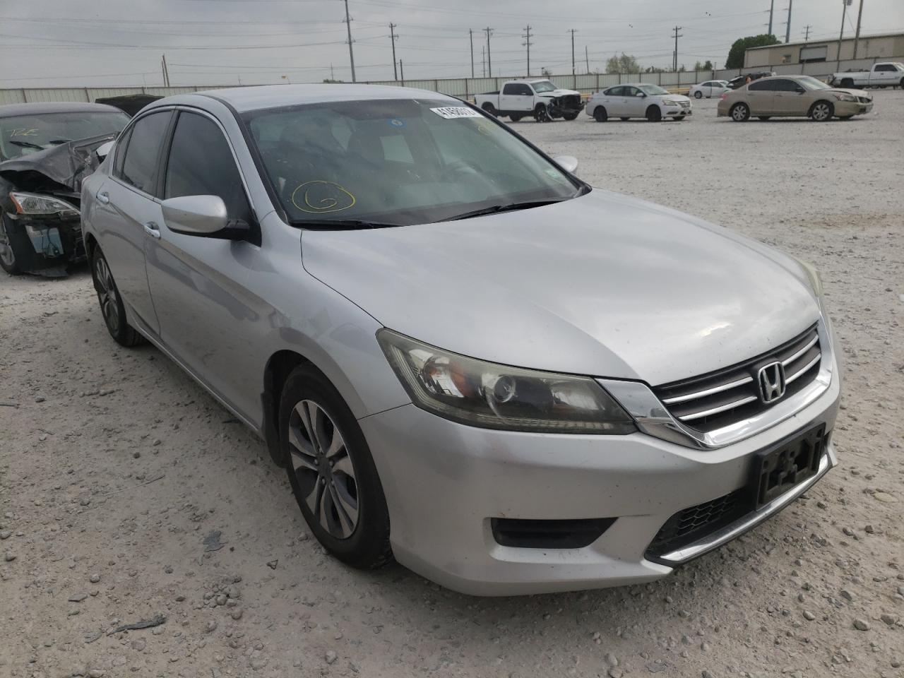 Photo 1 from auction – 2014 HONDA ACCORD LX with VIN 1HGCR2F38EA076603