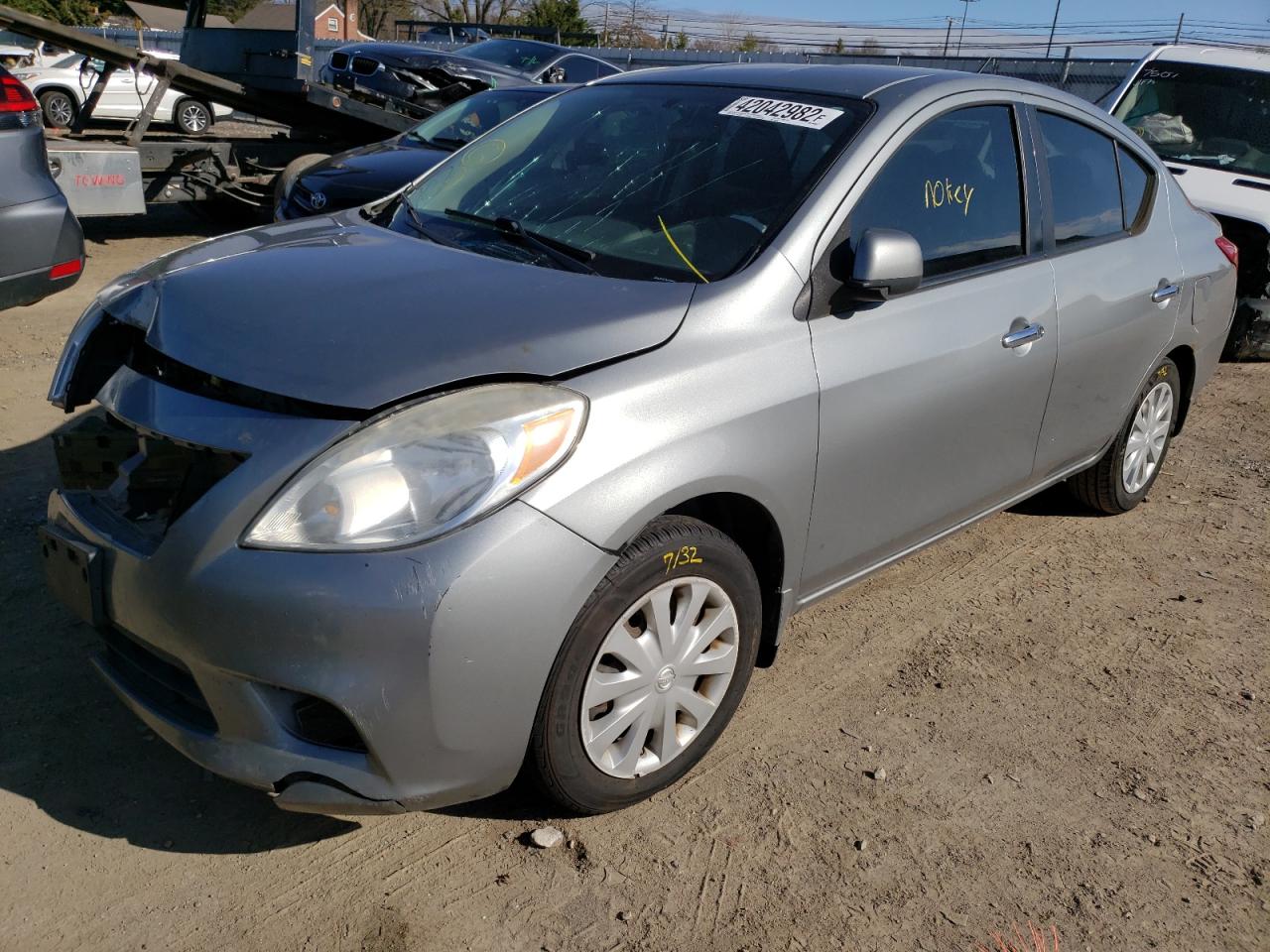 Photo 2 from auction – 2012 NISSAN VERSA S with VIN 3N1CN7AP6CL903900