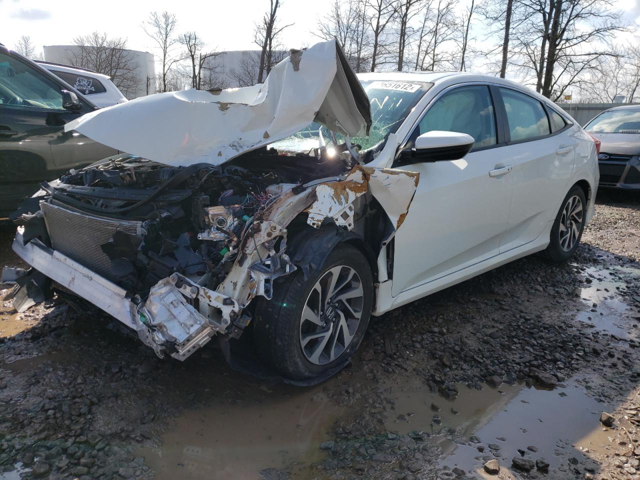 Photo 2 from auction – 2018 HONDA CIVIC EX with VIN 2HGFC2F74JH513381
