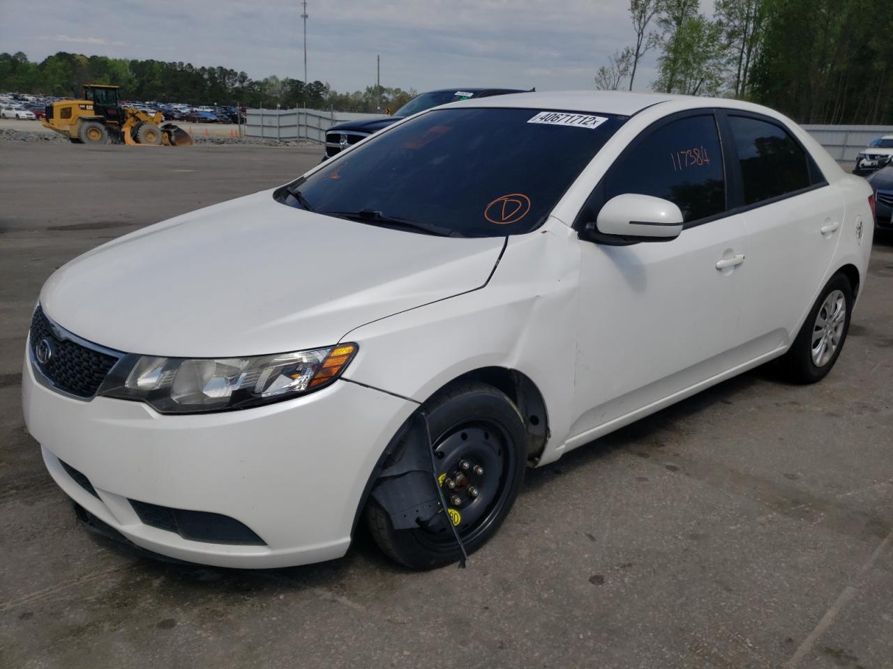 Photo 2 from auction – 2013 KIA FORTE EX with VIN KNAFU4A28D5737264