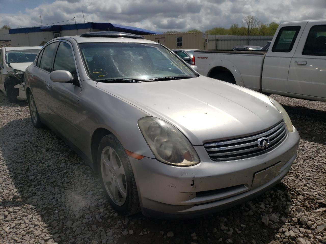 INFINITI G35 2003 with VIN JNKCV51E03M313776 - Photo from auction