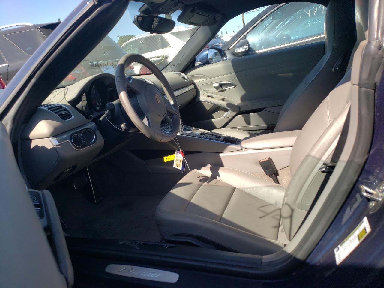 Photo 6 from auction – 2013 PORSCHE BOXSTER with VIN WP0CA2A83DS112179