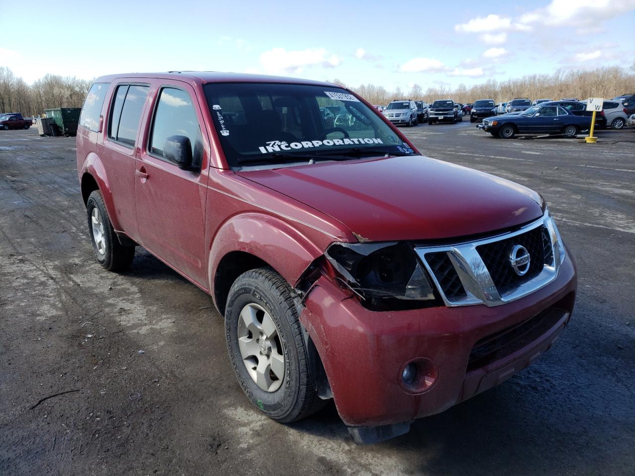 NISSAN PATHFINDER 2009 with VIN 5N1AR18B79C600432 - Photo from auction