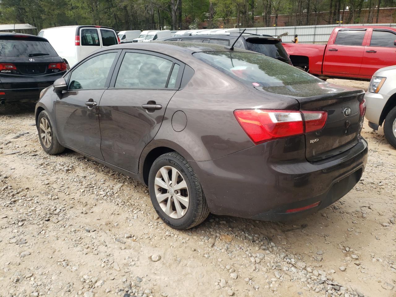 Photo 3 from auction – 2013 KIA RIO EX with VIN KNADN4A32D6189544
