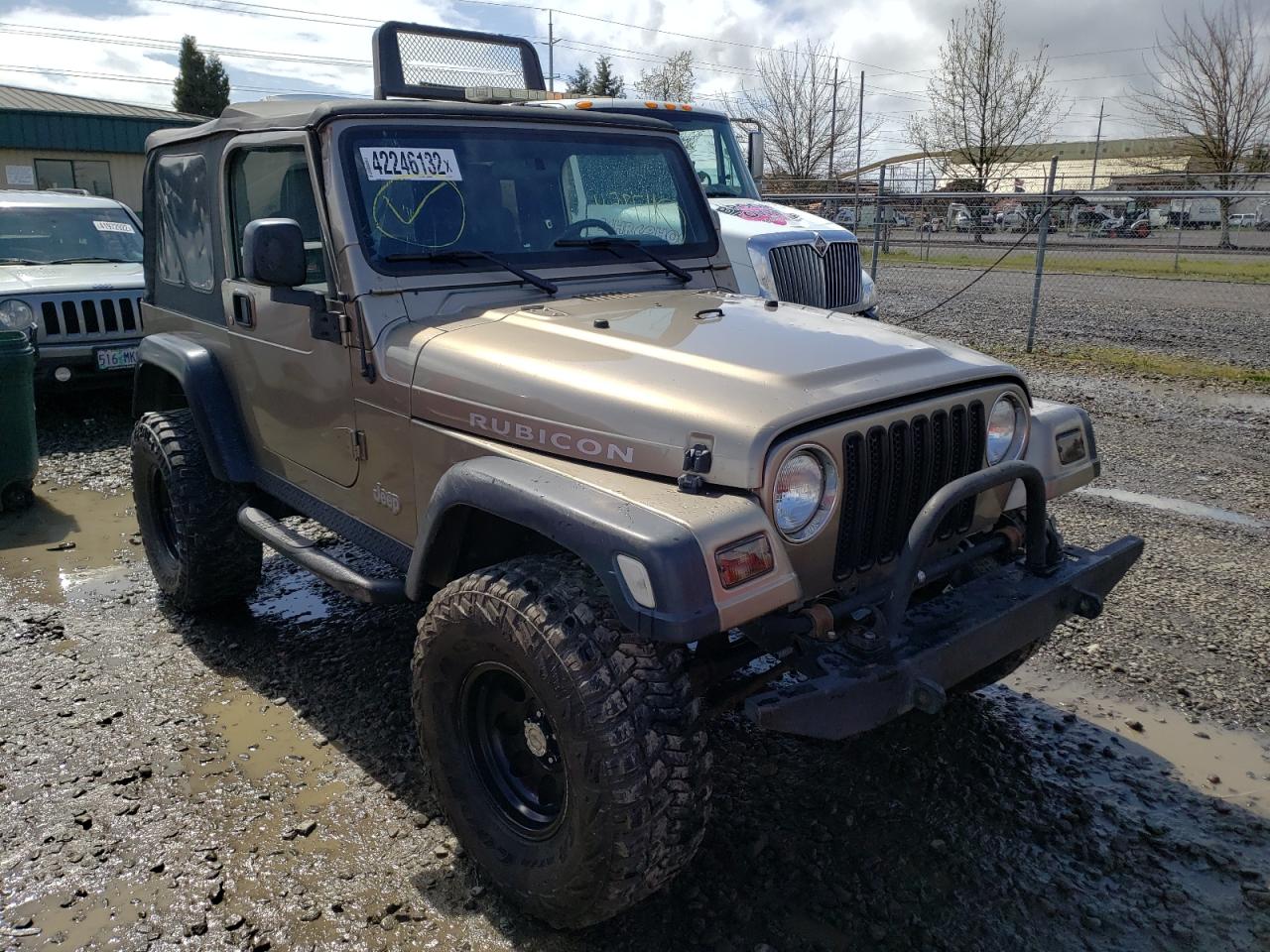 JEEP WRANGLER / 2003 with VIN 1J4FA69S53P338515 - Photo from auction