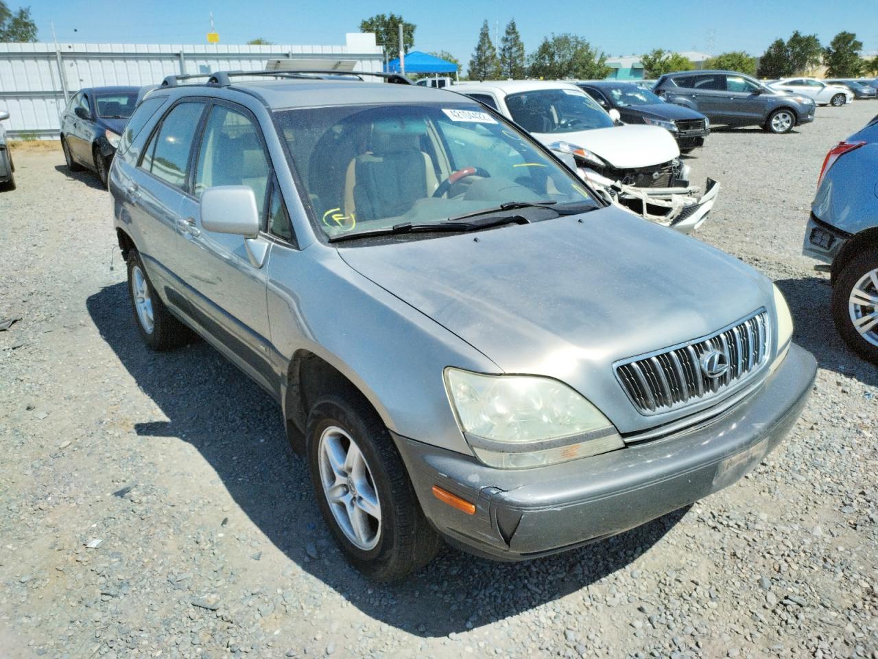 LEXUS RX 300 2003 with VIN JTJGF10U130153719 - Photo from auction