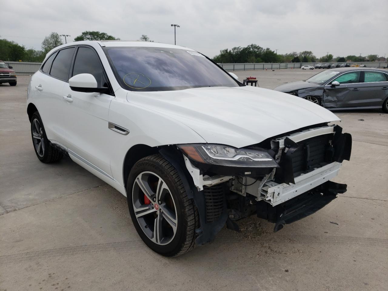 JAGUAR F-PACE S 2019 with VIN SADCM2FV9KA393384 - Photo from auction