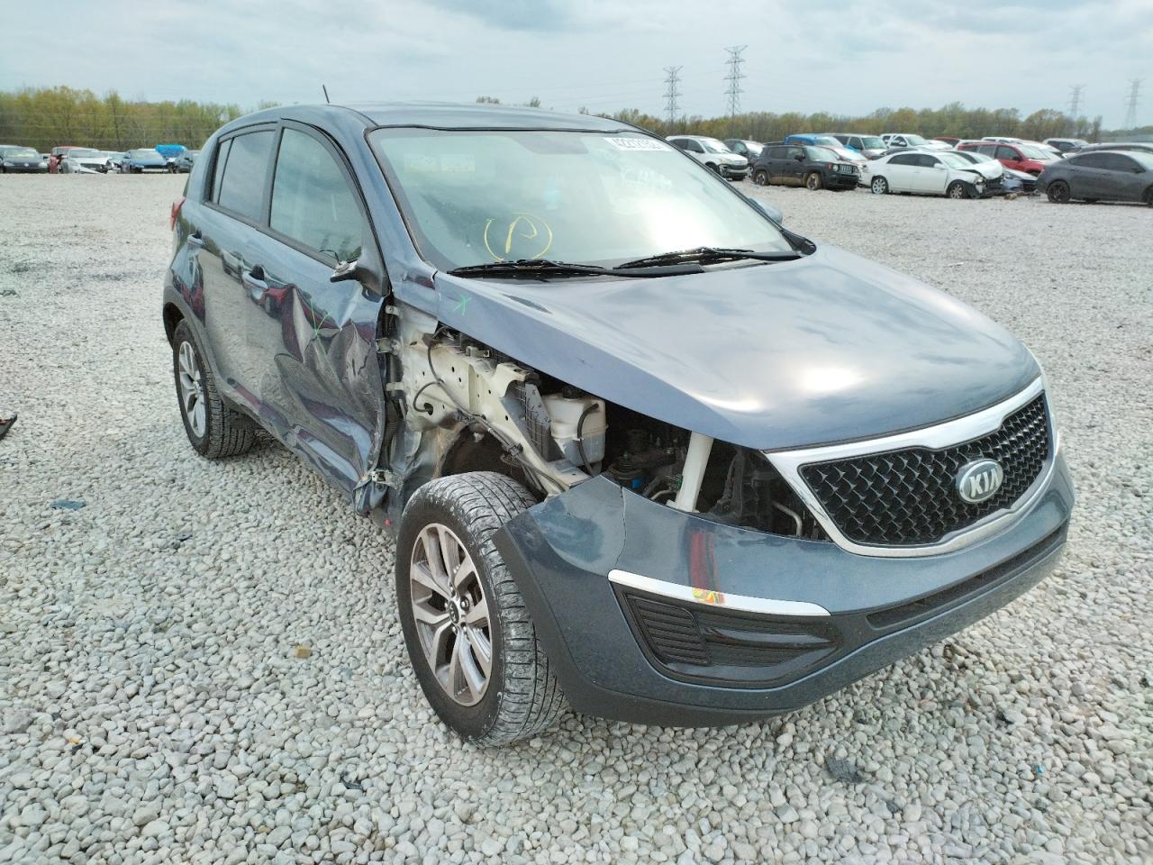 KIA SPORTAGE L 2014 with VIN KNDPBCAC0E7549151 - Photo from auction