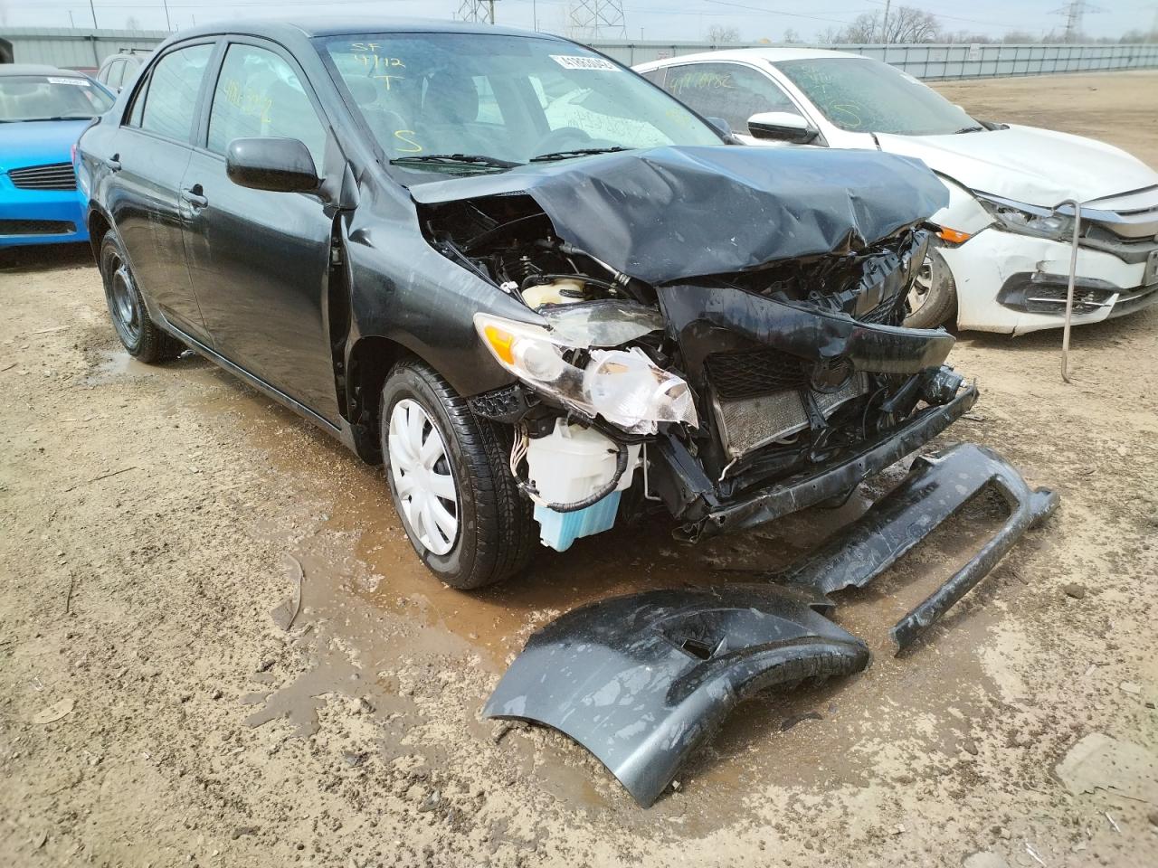TOYOTA COROLLA BA 2010 with VIN 1NXBU4EEXAZ369835 - Photo from auction