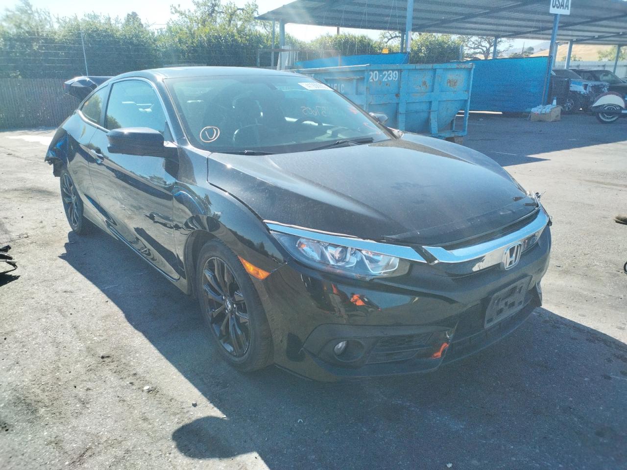 HONDA CIVIC EX 2017 with VIN 2HGFC3B35HH352171 - Photo from auction