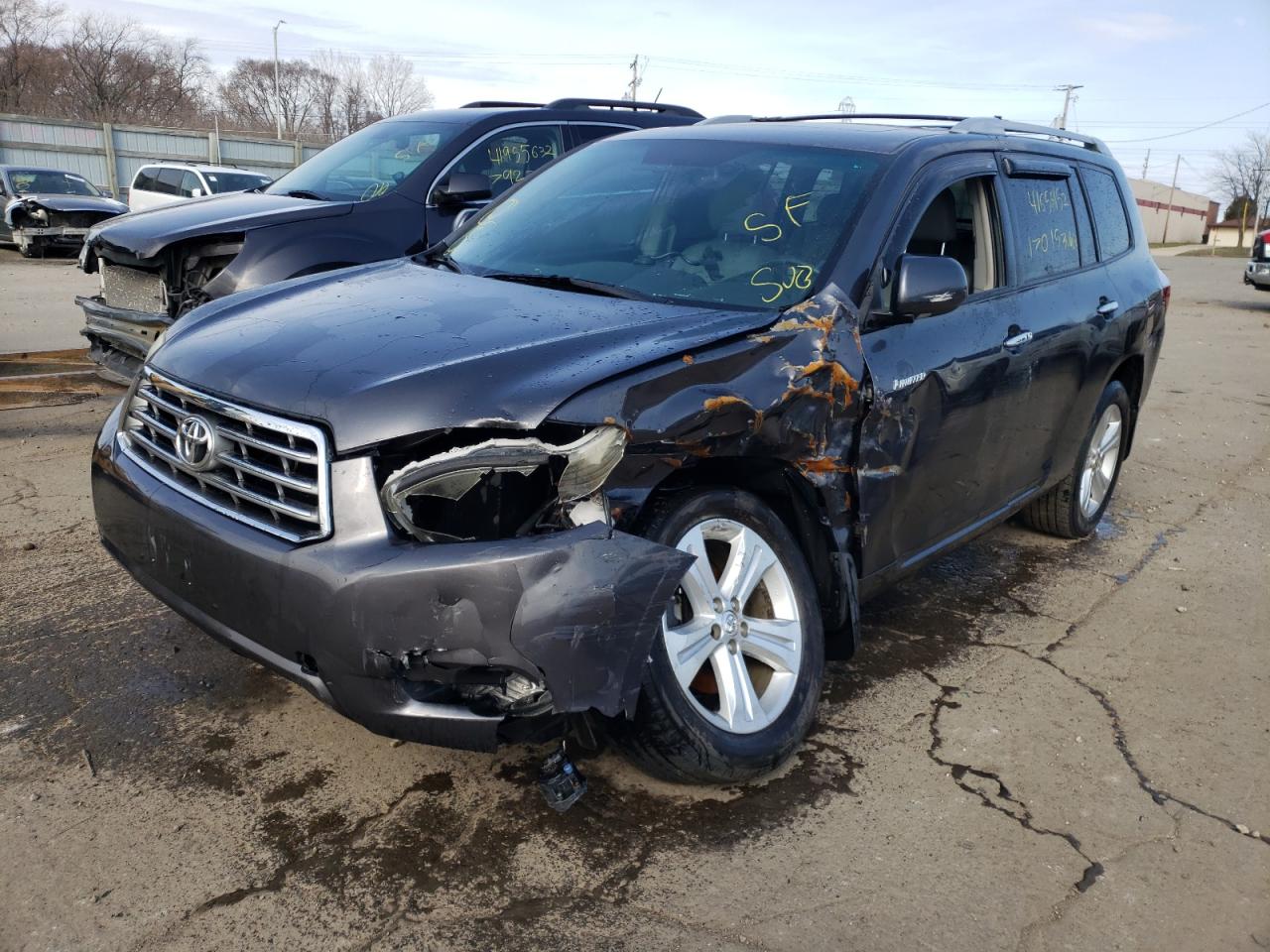 Photo 2 from auction – 2008 TOYOTA HIGHLANDER with VIN JTEES42A982073182