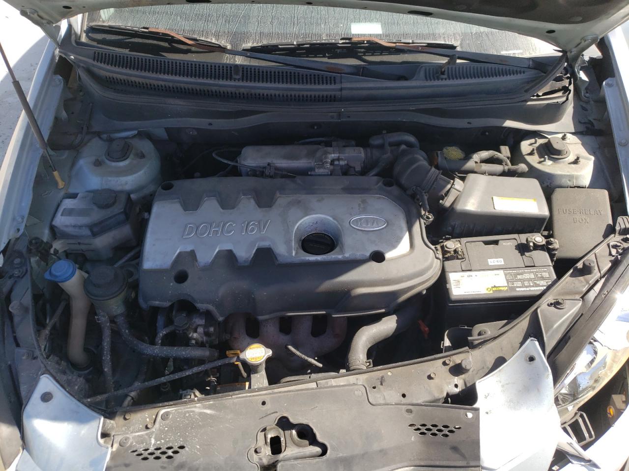 Photo 7 from auction – 2006 KIA RIO with VIN KNADE123166137628