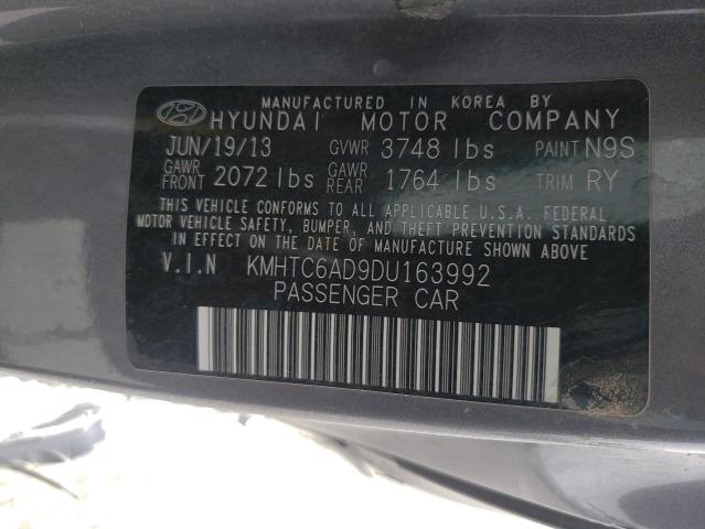 Photo 10 from auction – 2013 HYUNDAI VELOSTER with VIN KMHTC6AD9DU163992