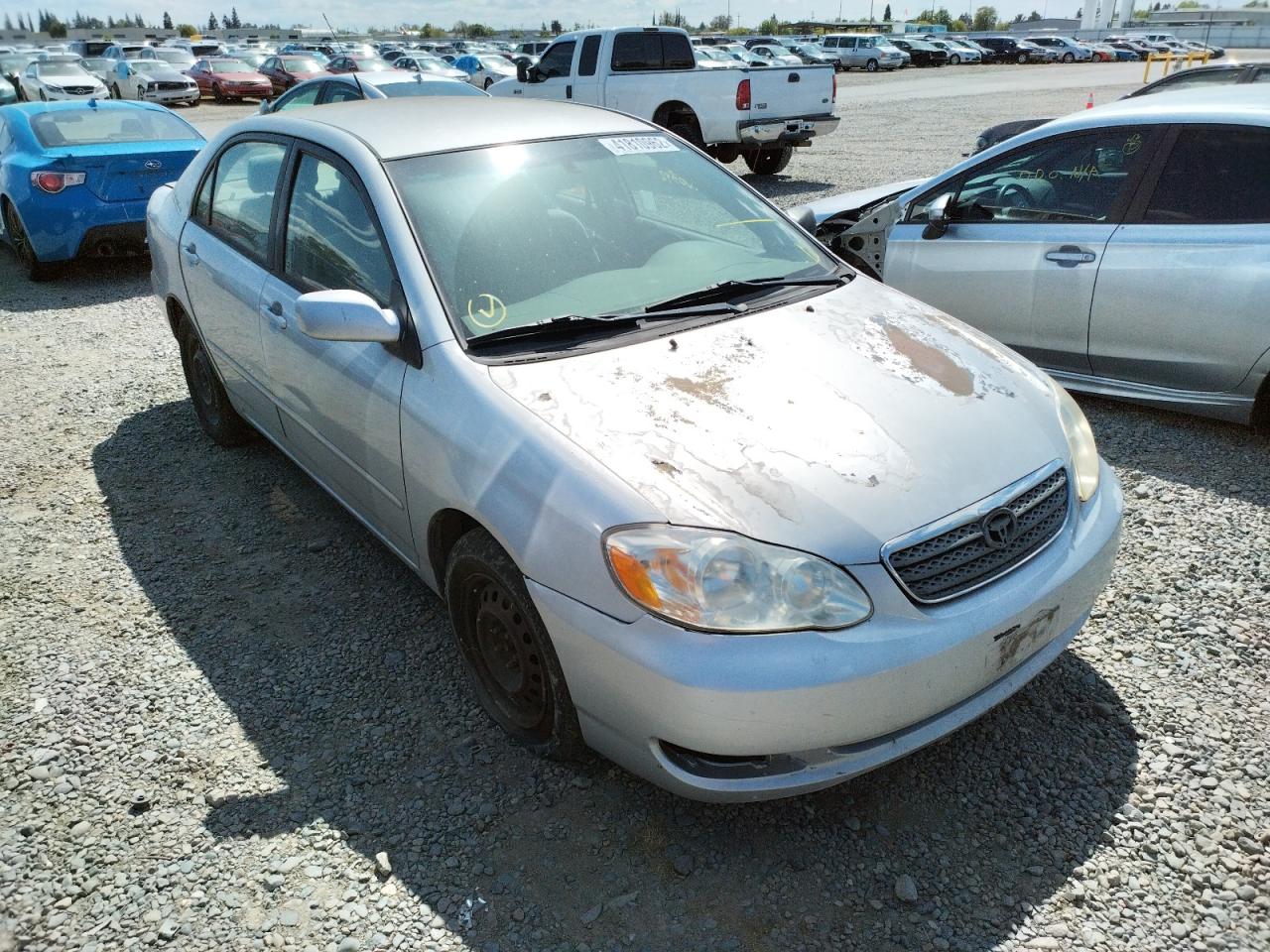 TOYOTA COROLLA CE 2008 with VIN 1NXBR32E58Z037442 - Photo from auction