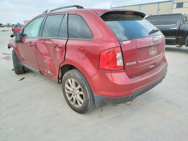 Photo 3 from auction – 2013 FORD EDGE SEL with VIN 2FMDK3JC8DBB06024