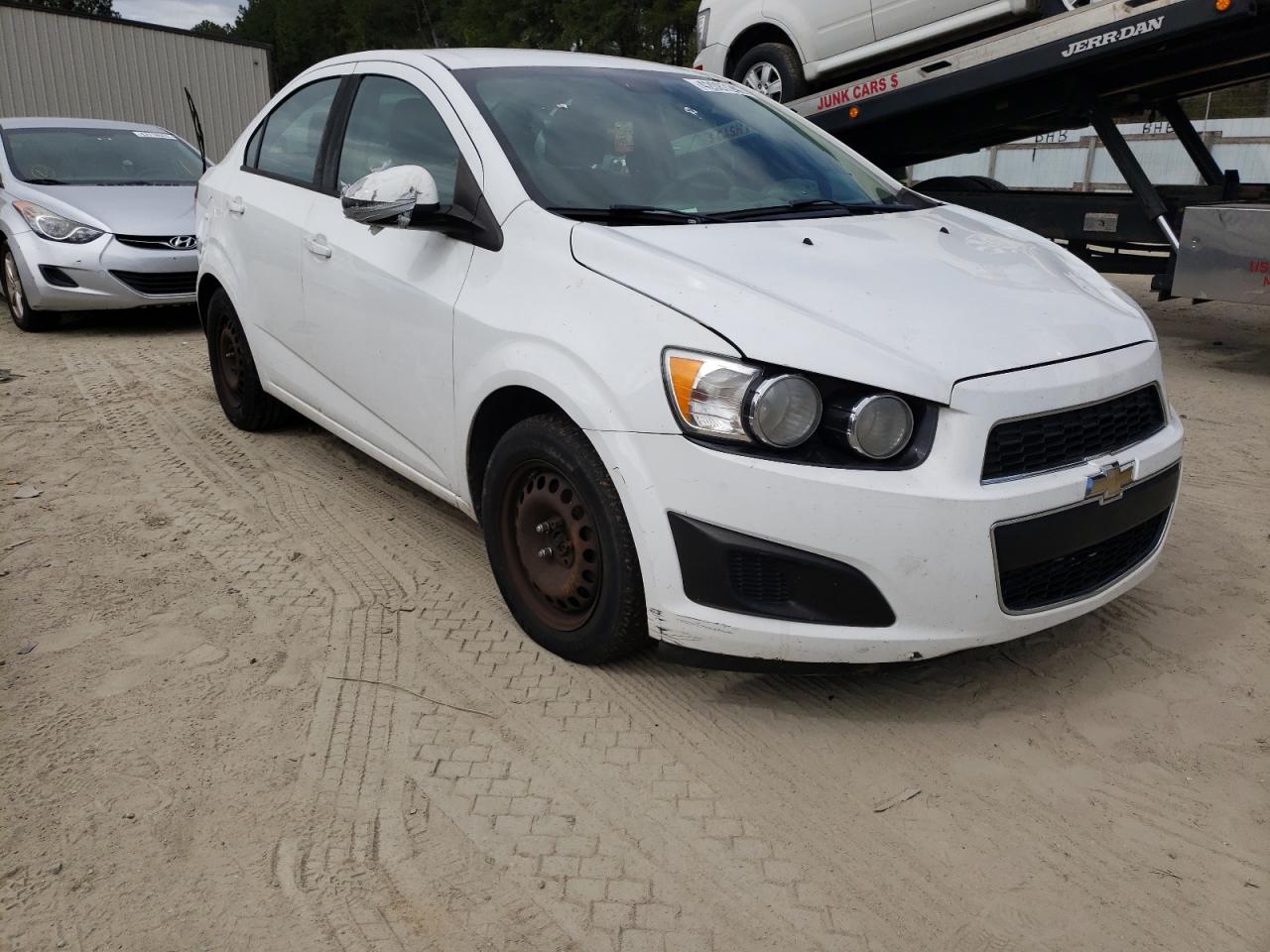 CHEVROLET SONIC LS 2013 with VIN 1G1JA5SH6D4215617 - Photo from auction