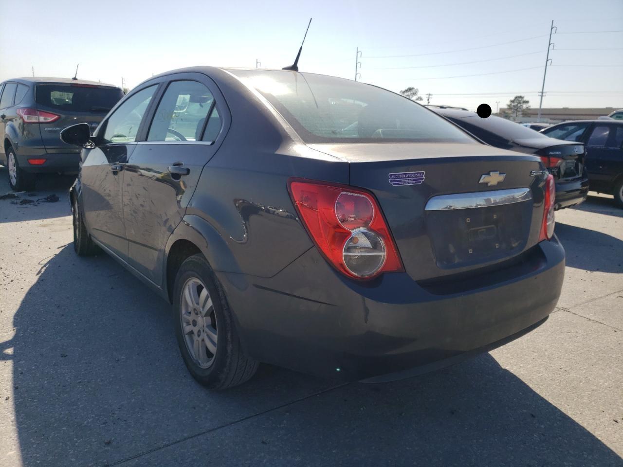 Photo 3 from auction – 2013 CHEVROLET SONIC LT with VIN 1G1JC5SH1D4167955