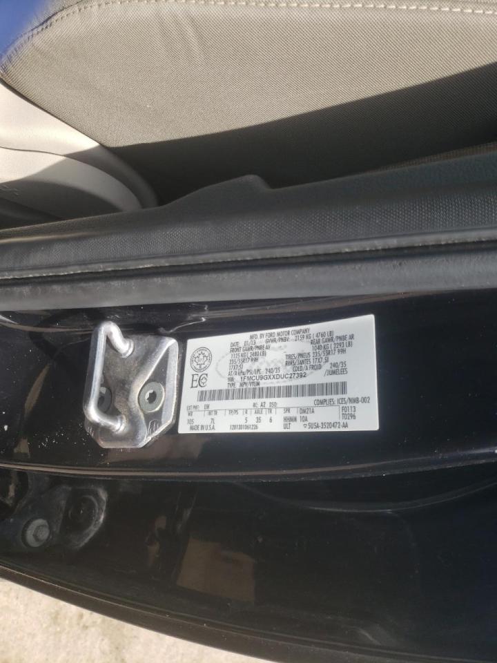 Photo 10 from auction – 2013 FORD ESCAPE SE with VIN 1FMCU9GXXDUC27392