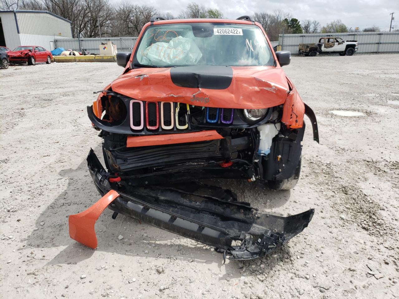 Photo 9 from auction – 2016 JEEP RENEGADE T with VIN ZACCJBCTXGPC56324