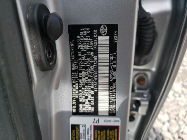 Photo 10 from auction – 2016 TOYOTA CAMRY LE with VIN 4T1BF1FK1GU175295
