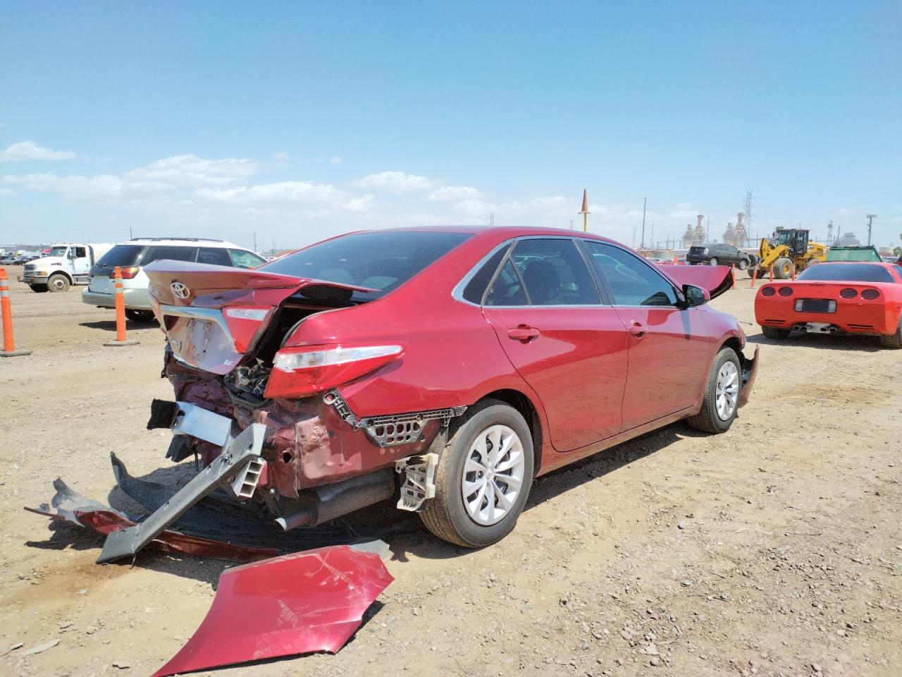 Photo 4 from auction – 2016 TOYOTA CAMRY LE with VIN 4T1BF1FK5GU613655